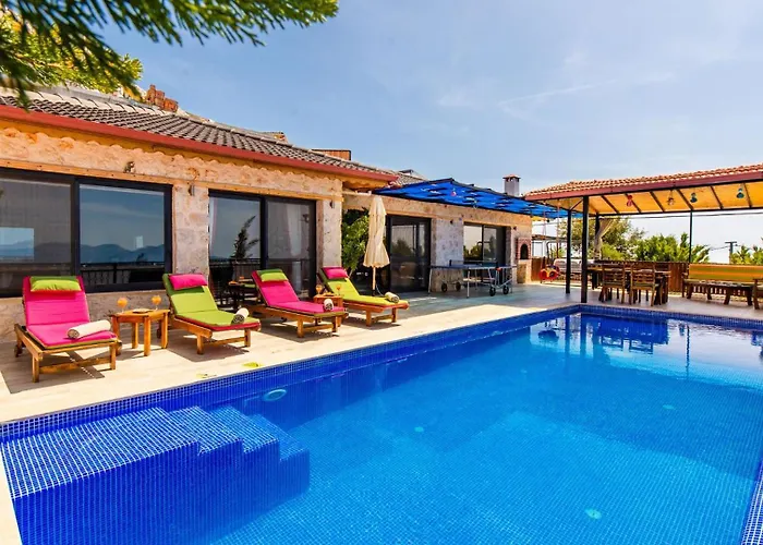 Uzumlu Village 2 Bedroom 6085 * Kalkan